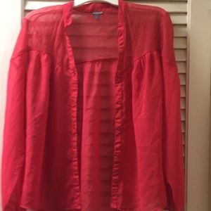 Charlotte Russe sheer blouse